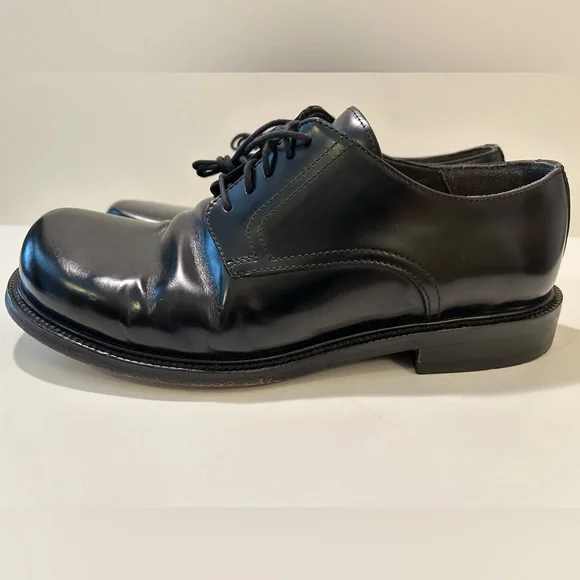 Birkenstock Footprints Black Leather Oxfords Size EU 41 - Picture 10 of 12